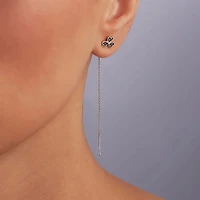 Clover Threader Earring