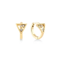 Starlight Triangle Earrings