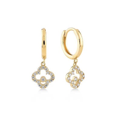 Shamrock Celestial Earring