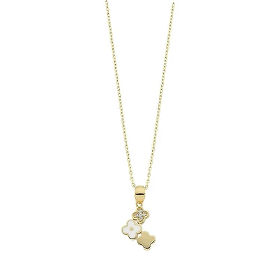 Shades of Flower Necklace
