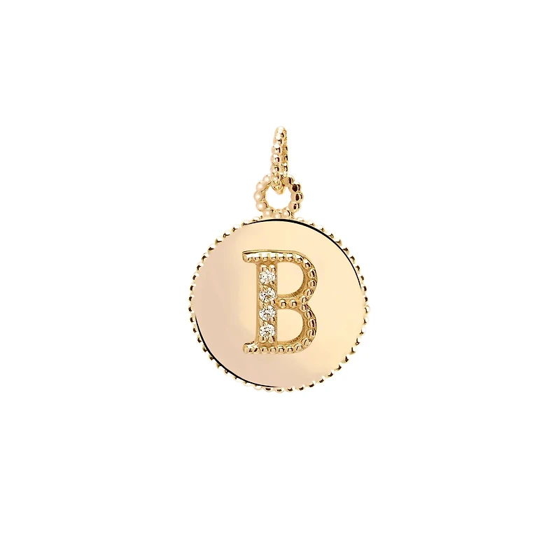 Shiny Letters Charm