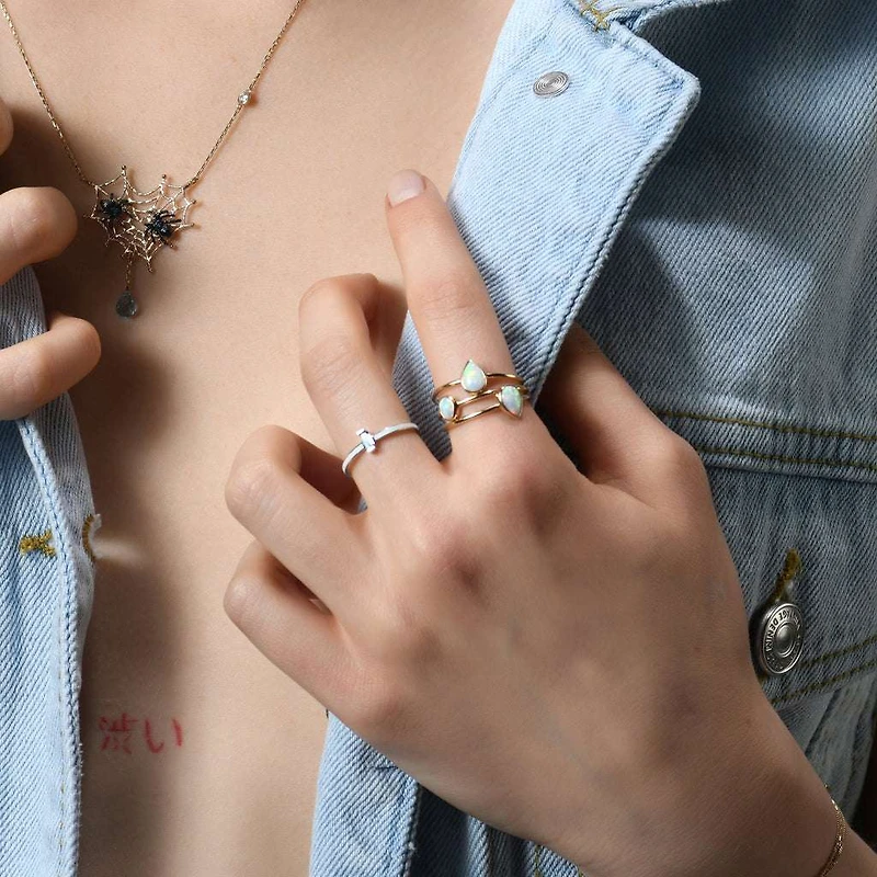 Mini Opal Ring