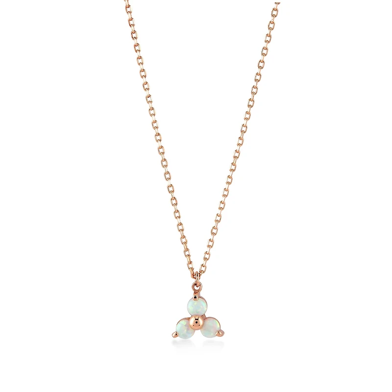 Opal Trio Necklace