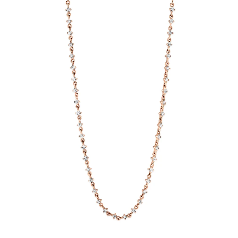 Diamond Station Necklace