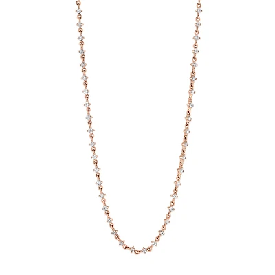 Diamond Station Necklace