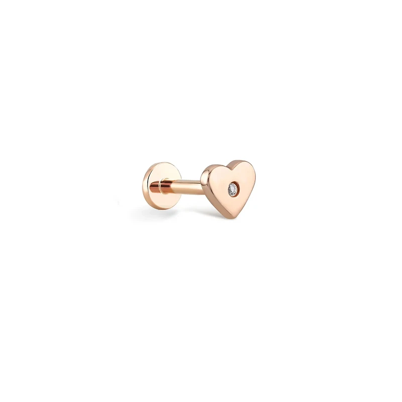 Midheart Gem Piercing -Single