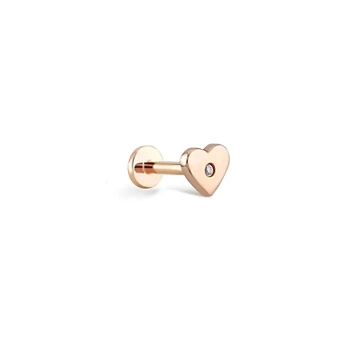 Midheart Gem Piercing -Single