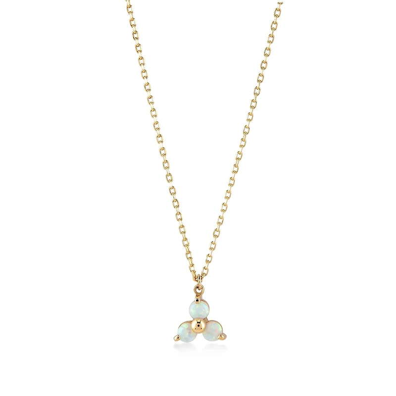 Opal Trio Necklace