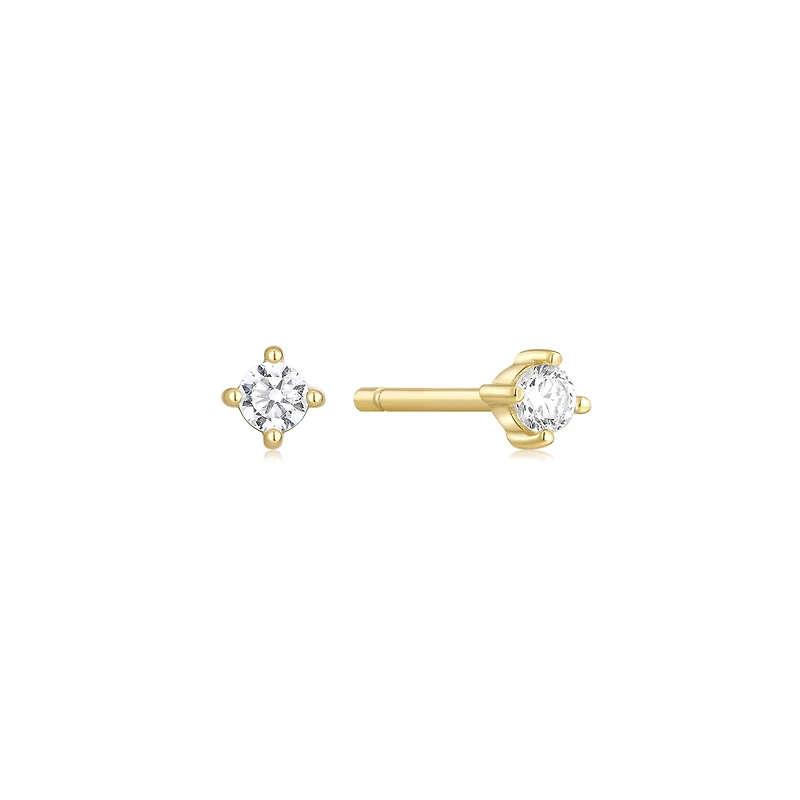 Solitaire Glow Stud