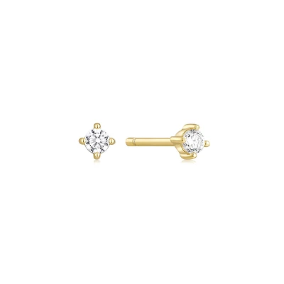 Solitaire Glow Stud