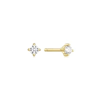 Solitaire Glow Stud