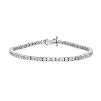 Certified Lab Grown Diamond Tennis Bracelet
