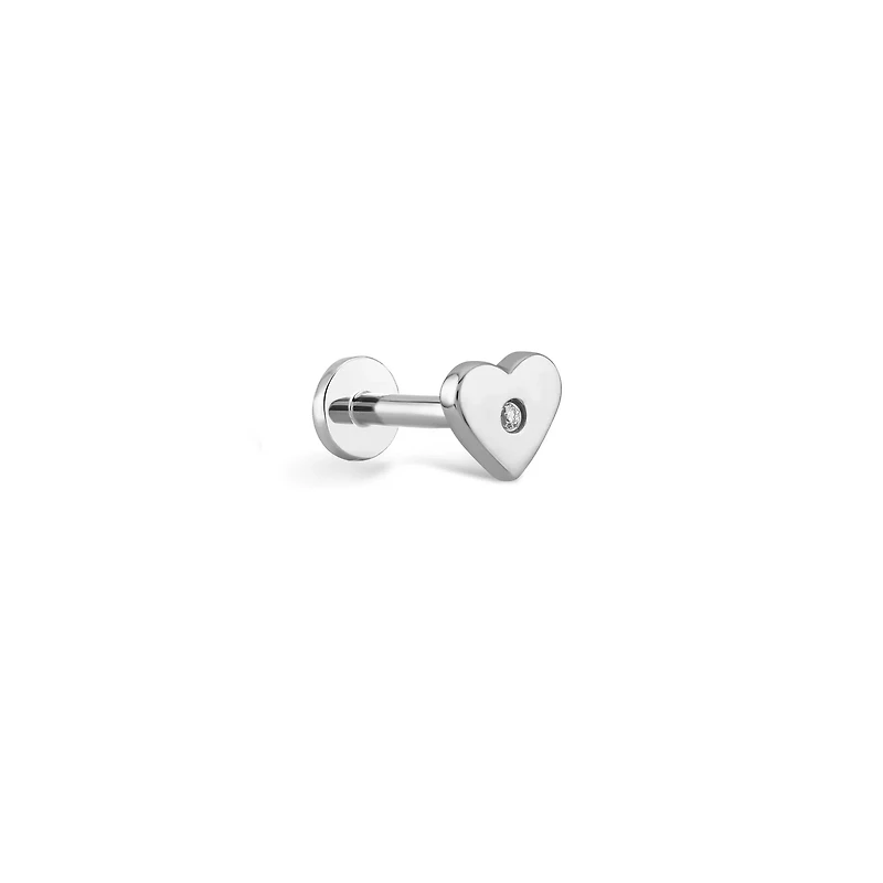 Midheart Gem Piercing -Single