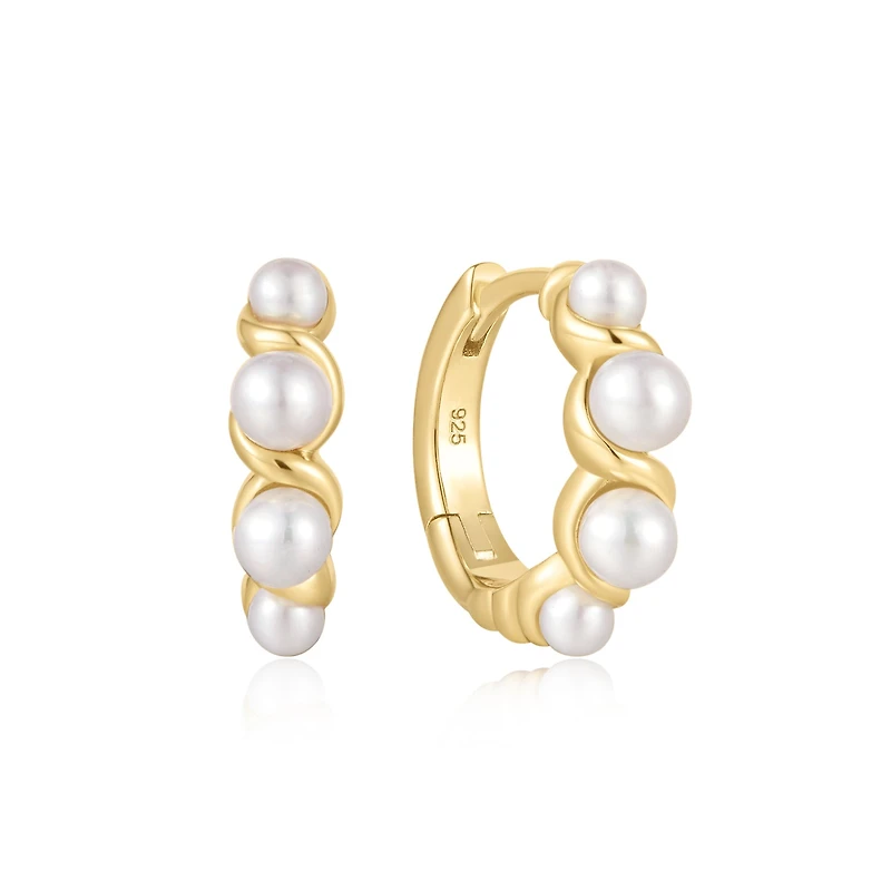 Evelyn Pearl Hoops