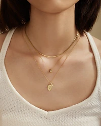 Gemsign Peridot Charm Necklace