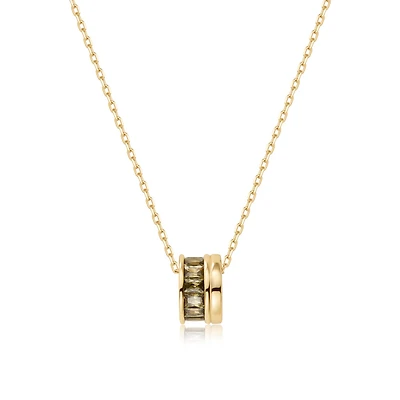 Gemsign Peridot Charm Necklace