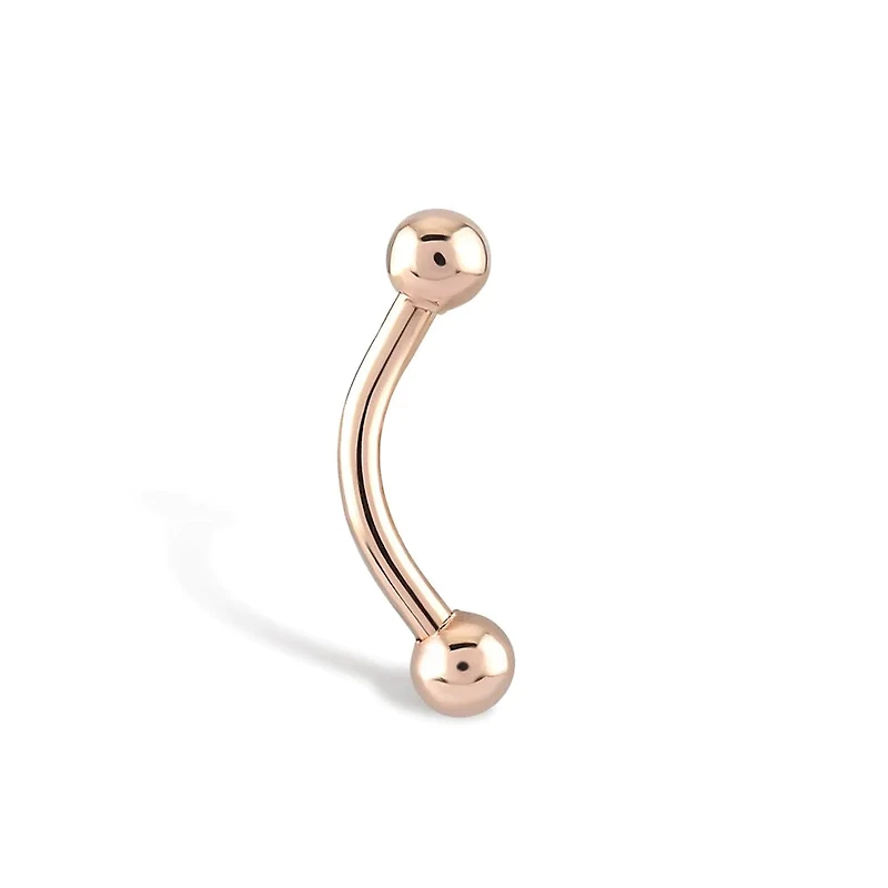 Diamond Ball Eyebrow Piercing