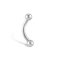 Diamond Ball Eyebrow Piercing