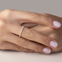 Baguette and Round Ring