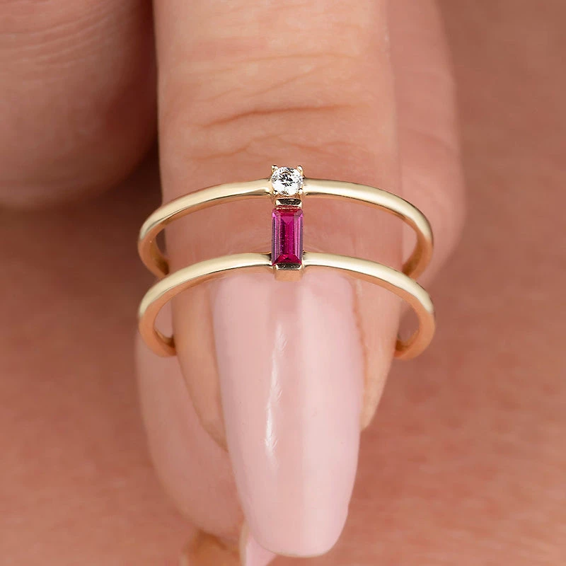 Baguette Ring