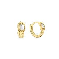 Emerald Link Earring