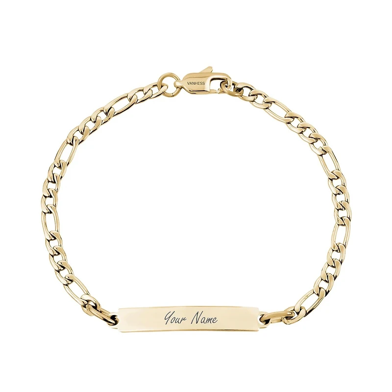 Tag ID Figaro Bracelet