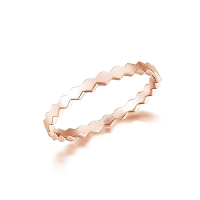 Wave Stacker Ring