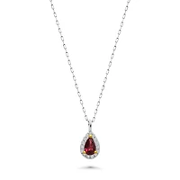 Ruby Drop Pendant