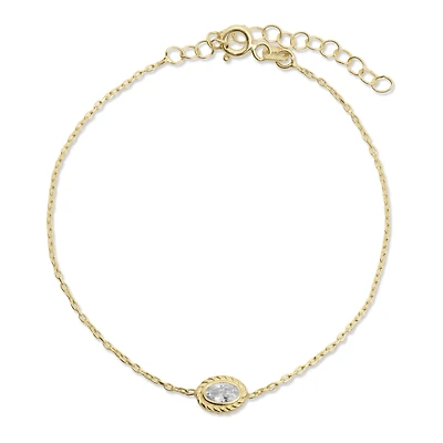 Heritage Twist Oval Bracelet