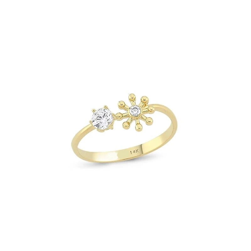 Double Spark Ring