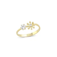 Double Spark Ring