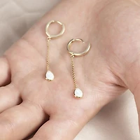 Pending Opal Hoops