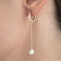 Pending Opal Hoops