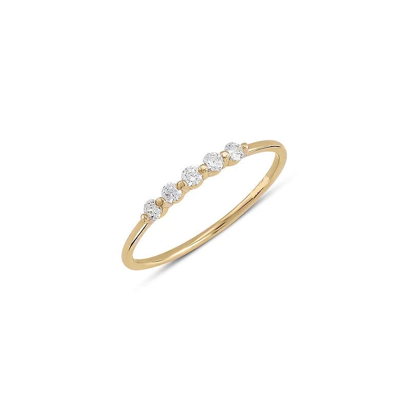 Dainty Diamond Ring