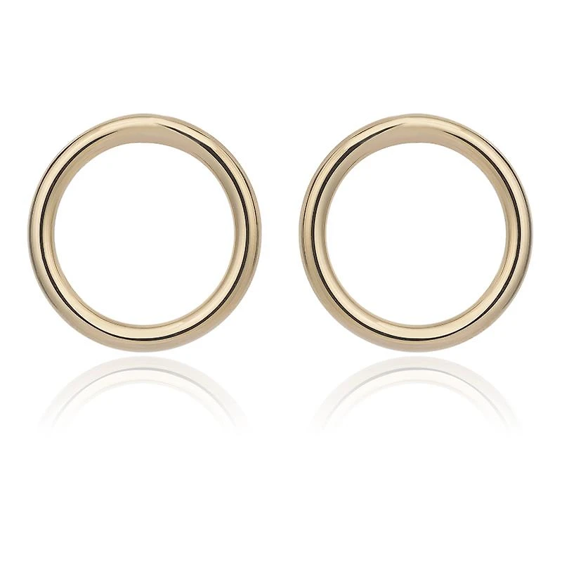 Large Happy Circles Earring