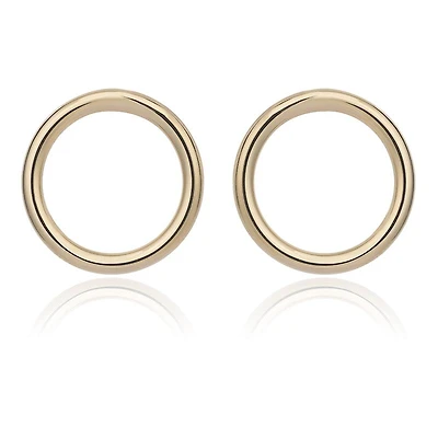 Large Happy Circles Earring