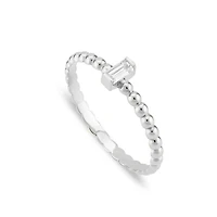 Ballroom Baguette Ring