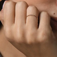 Dainty Spiral Ring