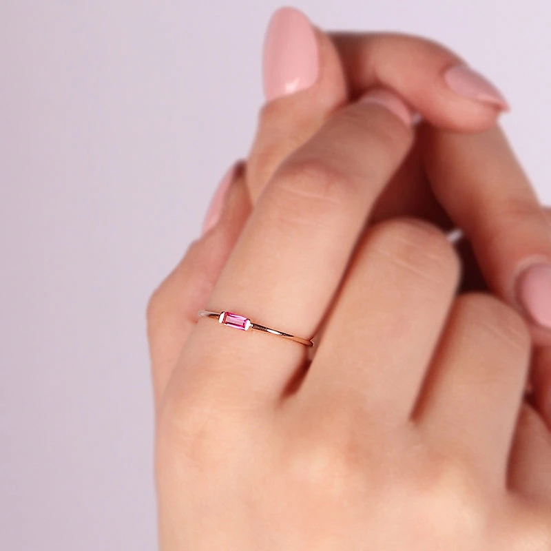 Dainty Bagutte Ring