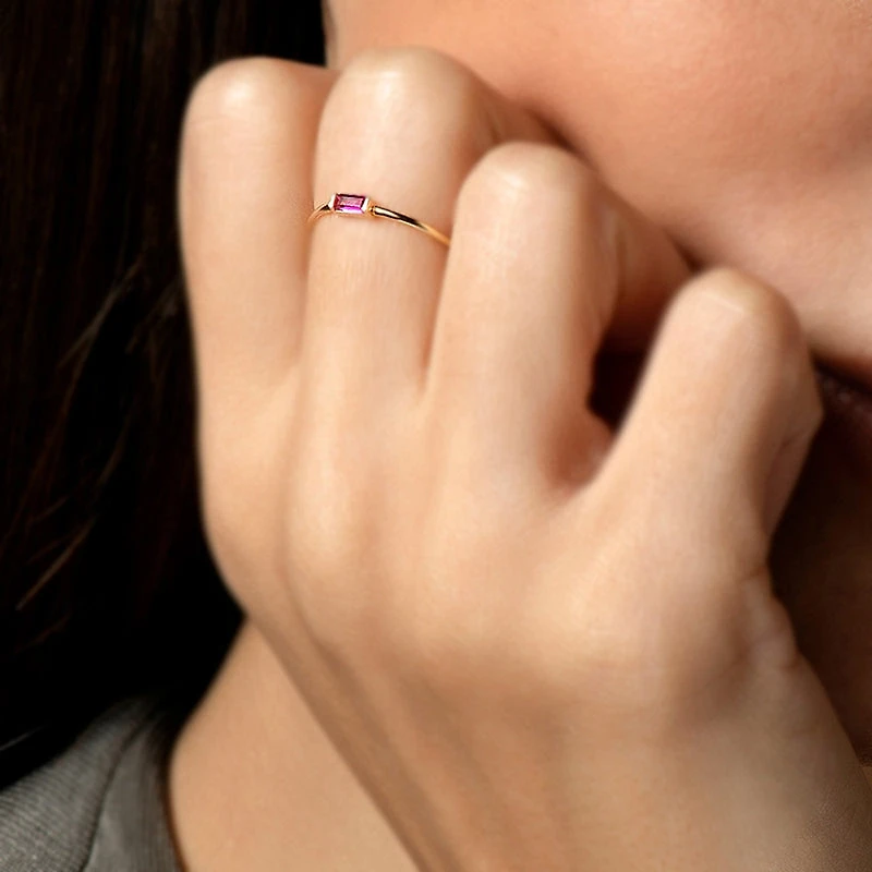 Dainty Bagutte Ring