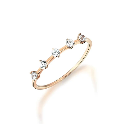 Glimmering Garland Ring
