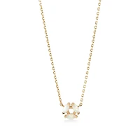 Opal Triangle Necklace