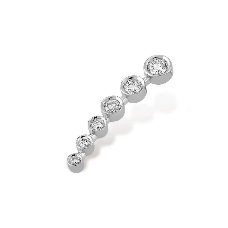 Curve Diamond Fall Piercing -Single