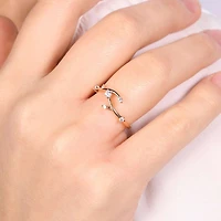 Crystal Ivy Ring
