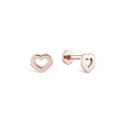 Nested Heart Piercing -Single