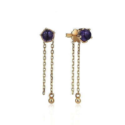 Purple Dream Earring