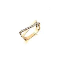 Criss Cross Diamond Band