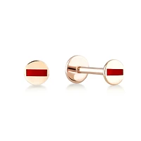 Enameled Golden Piercing -Single