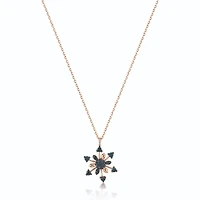 Blue Lily Necklace