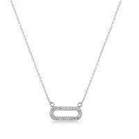 Link Pave Necklace